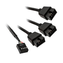 Lian Li PW-U2HB USB rozbočovač 1 USB to 3 USB