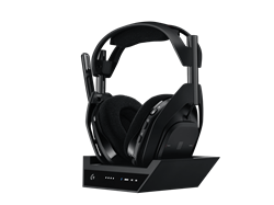 Logitech® A50 X LIGHTSPEED Wireless Gaming Headset + Base Station-BLACK-2.4GHZ-PLUGC-EMEA28i-935