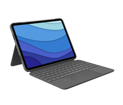 Logitech® Combo Touch for iPad Pro 12.9-inch (5th and 6th generation) - GREY - UK - INTNL