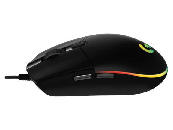 Logitech® G203 2nd Gen LIGHTSYNC Gaming Mouse - BLACK - USB