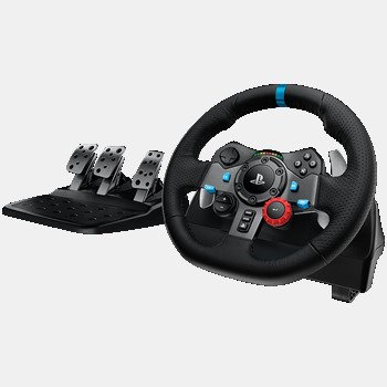 Logitech® G29 Driving Force Racing Wheel for PlayStation®5 and PlayStation®4 BLACK + G321 Combo
