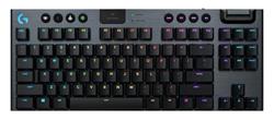 Logitech® G915 TKL Tenkeyless LIGHTSPEED Wireless RGB Mechanical Gaming Keyboard - tactile - CARBON - US INT'L