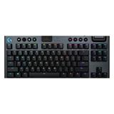 Logitech® G915 X LIGHTSPEED TKL Low-Profile Wireless Gaming Keyboard - BLACK - US INT'L - klikacia