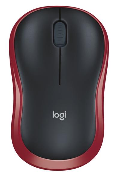 Logitech® M185 Wireless Mouse RED