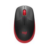 Logitech® M190 Full-size wireless mouse - RED - EMEA
