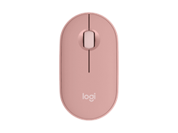Logitech® M350s Pebble Mouse 2 - TONAL ROSE - BT - N/A - EMEA-808 - DONGLELESS