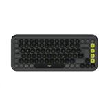 Logitech® POP ICON KEYS Wireless Keyboard GRAPHITE - US INT'L