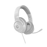 Lorgar Noah 101, herný headset , 3.5mm minijack, skladací dizajn, biely
