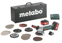 Metabo W 18 LTX 125 Quick Inox Set * Aku-Uhlová brúska