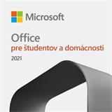Microsoft Office Home and Student 2021 ESD (elektronická licencia)
