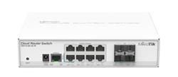 MIKROTIK RouterBOARD Cloud Router Switch CRS112-8G-4S-IN + L5 (400MHz; 128MB RAM; 8x GLAN; 4x SFP)
