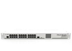 MIKROTIK RouterBOARD Cloud Router Switch CRS125-24G-1S-RM + L5 (600MHz; 128MB RAM; 24x GLAN; 1x SFP; USB) rack