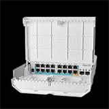 MIKROTIK RouterBOARD Cloud Router Switch CRS318-1Fi-15Fr-2S-OUT + L6 (800MHz; 256MB RAM; 16x LAN; 2x SFP) outdoor
