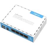 MIKROTIK RouterBOARD hAP lite 941-2nD + L4 (650MHz; 32MB RAM, 4xLAN switch, 1x 2,4GHz plastic case, zdroj)