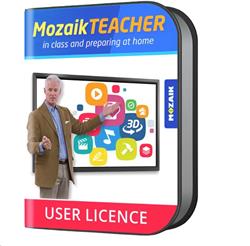 Mozaik licencia TEACHER - pre jedneho ucitela na 1 rok na viac platforiem
