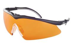 MSA TecTor okuliare, oranžové sklá, OptiRock - povrchová úprava, UV400