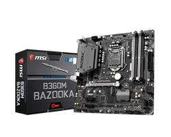 MSI B360M BAZOOKA/Socket 1151/DDR4/USB3.1/DVI/HDMI/mATX