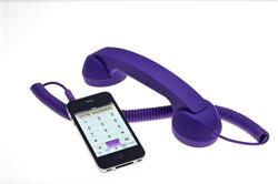 Native Union POP Phone, originál retro slúchadlo pre Váš mobil, Fialové