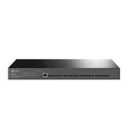 Omada 16-Port 10GE SFP+ L2+ Managed Switch PORT: 16× 10G SFP+ Slots, RJ45/Micro-USB Console Port SPEC: 1U 19-inch Rack