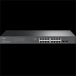 Omada 18-Port PoE+ Gigabit Smart Switch with 2 SFP Slots PORT: 16× Gigabit RJ45 Ports, 2× Gigabit SFP Slots SPEC: 802