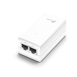 Omada 24V Passive PoE Injector Adapter PORT: 1× Gigabit PoE Port, 1× Gigabit Non-PoE Port SPEC: Data and Power Carried o
