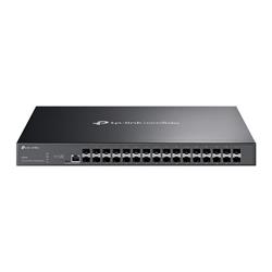 Omada 32-Port 10GE SFP+ L2+ Managed Switch PORT: 32× 10G SFP+ Slots, RJ45/Micro-USB Console Port SPEC: 1U 19-inch Rack