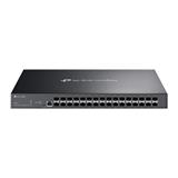 Omada 32-Port 10GE SFP+ L2+ Managed Switch PORT: 32× 10G SFP+ Slots, RJ45/Micro-USB Console Port SPEC: 1U 19-inch Rack