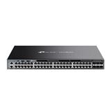 Omada 48-Port Gigabit Stackable L3 Managed Switch with 6 10GE SFP+ Slots PORT: 48× Gigabit RJ45 Ports, 6× 10G SFP+ Slots