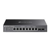 Omada 8-Port 2.5GBASE-T and 2-Port 10GE SFP+ Smart Switch with 8-Port PoE+ PORT: 8× 2.5G PoE+ Ports, 2× 10G SFP+ Slots