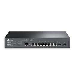 Omada 8-Port Gigabit L2+ Managed Switch with 2 SFP Slots PORT: 8× Gigabit RJ45 Ports, 2× Gigabit SFP Slots, RJ45/Micro-