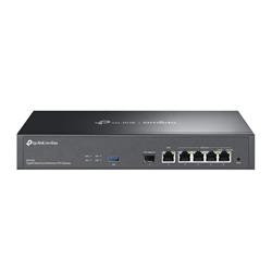 Omada Gigabit Rackmount/Desktop VPN Router PORT: 1× Gigabit SFP WAN/LAN Port, 1× Gigabit RJ45 WAN Port, 4× Gigabit WAN