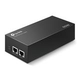 Omada PoE++ Injector Adapter PORT: 1× Gigabit PoE Port, 1× Gigabit Non-PoE Port SPEC: 802.3bt/at/af Compliant, 60 W PoE
