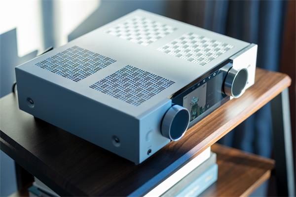 Onkyo Muse Y-50 Hi-Fi sieťový integrovaný zosilňovač, strieborný