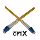 Optický duplex kabel 09/125, LC/LC, LSOH, (OS2), G657A, 20m