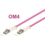 OPTIX optický duplex Patch kábel 50/125, OM4, LC/LC, 2m