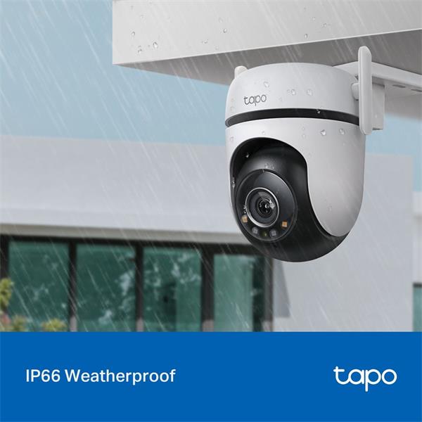 Outdoor Pan/Tilt Security Wi-Fi Camera SPEC: 2K QHD (2560x1440), 2.4 GHz, 2T2R, 2 × External Antennas, 1 × Ethernet Port
