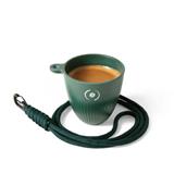 Outin Espresso šálka Rebrew, farba zelená