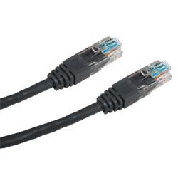 patch kábel Cat5E, UTP - 2m , čierny