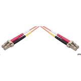 Patchcord optický MM OM4 50/125, LC-LC, 2m, LSOH barva aqua dup. 2x 2,8mm, I/L 0,2dB, R/L -35dB