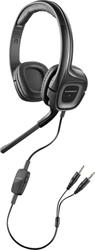 Plantronics AUDIO 355 headset, 2 x 3.5 mm miniJack, čierny