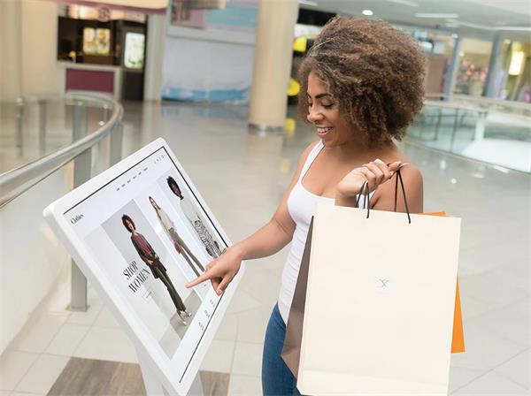 Prestigio Solutions IDS dotykový Indoor Kiosk horiz. naklonený 43", 4K, Android 11: RK3399B/4GB/64GB, IR10 dotykov