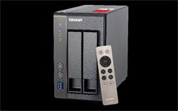 QNAP™ TS-251+-2G 2 Bay NAS,Quad-Core Intel® Celeron® 2.0GHz 2GB DDR3L RAM, EU Edition
