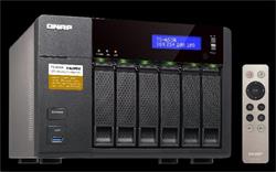 QNAP™ TS-653A-4G-EU 6 Bay NAS, Intel Celeron® N3150 , 2x2GB DDR3L RAM, EU Edition