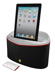 Reproduktorový systém FERRARI FS1 Scuderia 120W s dokovacou stanicou pre iPhone, iPad, iPod s Bluetooth
