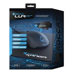 Roccat Lua Gaming Mouse + Kanga Mousepad Bundle