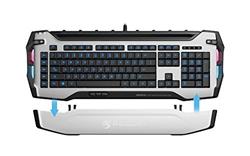 ROCCAT SKELTR, Smart Communication RGB Gaming Keyboard, Grey US lay