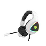 ROZBALENÉ - Canyon GH-6, Shadder herný headset, USB / 2x 3.5mm jack, 2m kábel, multicolor RGB podsvietenie, biely