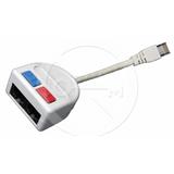 Rozdvojka počítač/telefon 2 x RJ45 UTP T-MOD 3-U4