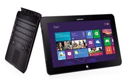 Samsung ATIV Smart PC 700 3317U (1.70GHz) 11,6" LED HD 4GB 128GB WL 3G BT W8Pro čierny