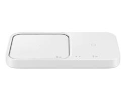 Samsung duálna bezdrôtová nabíjačka (15W), bez kábla v balení, biela